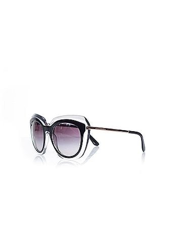 Dolce & Gabbana Dolce&amp;Gabbana Oversized Black on transparent sunglasses (view 2)