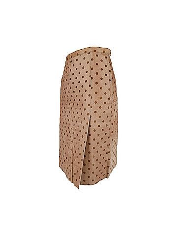 Moschino Moschino Cheap and Chic Polka Printed Calfskin Skirt - '10s (view 2)