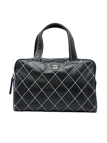 Chanel CC Calfskin Wild Stitch Handbag (view 1)