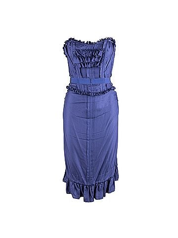 Moschino Moschino Ruffled Corset Dress - '10s (view 1)