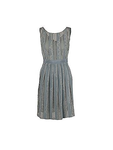 Moschino Moschino Cheap and Chic Jacquard and Lace Dress - '00s (view 1)