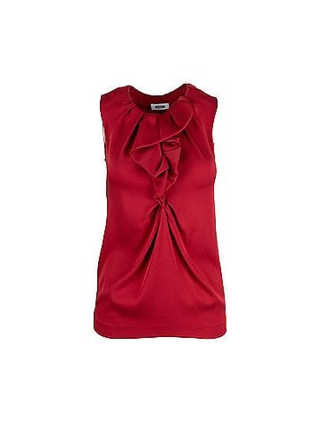 Moschino Moschino Ruffle Neck Top - '00s (view 1)