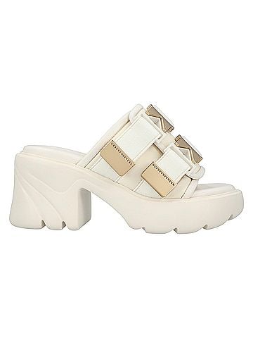 Bottega Veneta Bottega Veneta Flash Mule white (view 1)