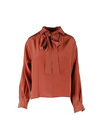 Saint Laurent Yves Saint Laurent Rive Gauche Tie-Knot Blouse - '00s (view 1)