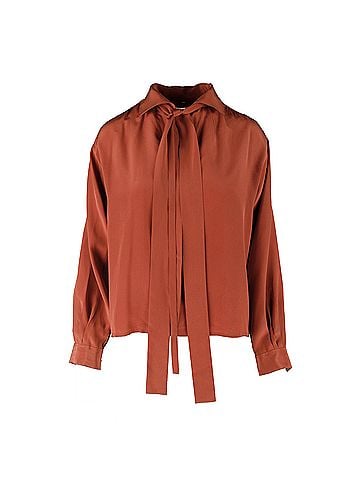 Saint Laurent Yves Saint Laurent Rive Gauche Tie-Knot Blouse - '00s (view 2)