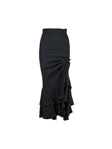 Moschino Moschino Couture Layered Ruched Long Skirt - '90s (view 1)