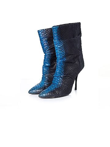 Giuseppe Zanotti Giuseppe Zanotti Python leather Half Boots (view 1)