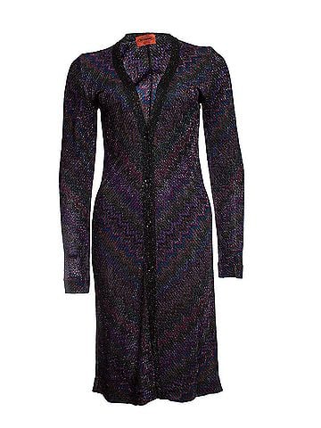 Missoni Missoni purple lurex cardigan (view 1)
