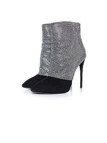 Giuseppe Zanotti Giuseppe Zanotti crystal mesh ankle boots (view 1)