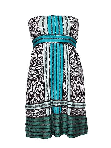 Missoni Missoni strapless dress in green tones (view 1)