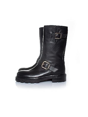 Jimmy Choo Jimmy Choo Biker 2 leather boots (view 2)