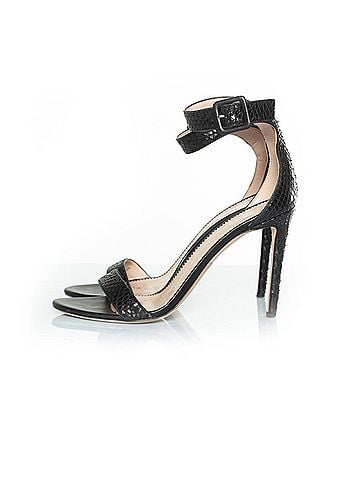 Giuseppe Zanotti Giuseppe Zanotti Python sandals in black (view 2)