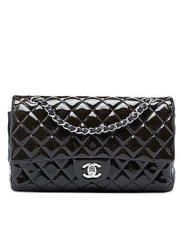 Chanel Medium Classic Patent Double Flap (view 1)