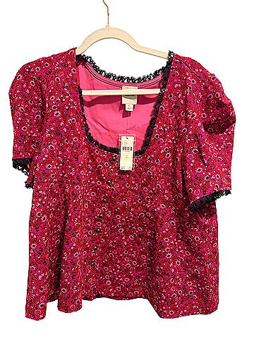 Maeve Short Sleeve Blouse (view 1)