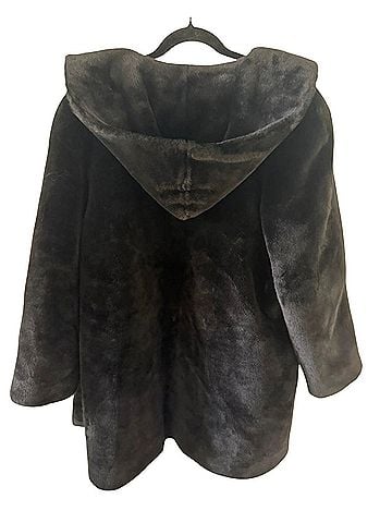 Zara Plush Vintage Coat (view 2)