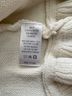 Prosperina Solid White Ivory Wool Sweater Size XS - photo 3