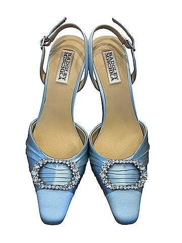 Badgley Mischka Oakville Slickback Pump Heels (view 1)