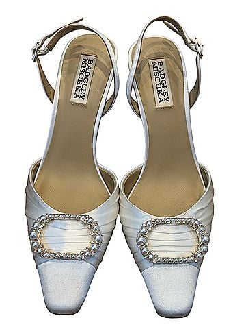 Badgley Mischka Oakville Slingback Pump Heels (view 1)