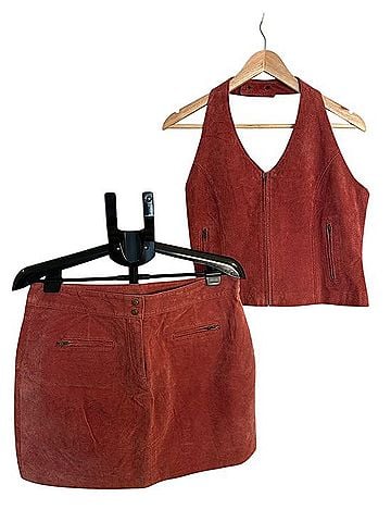 Wilsons Leather Maxima Leather Skirt (view 1)