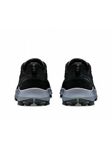 Saucony Women's Pergerine 14 Trail Running Shoe in Black/Carbon (view 2)