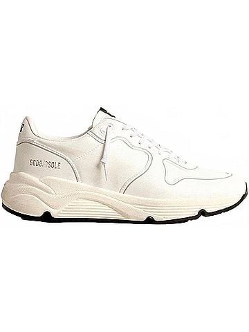 Golden Goose Women's Running Sole Sneaker in Optic White (view 1)