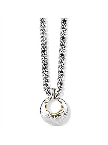 Brighton Women's Ferrara Entrata Large Necklace in Silver (view 1)