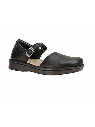 Naot Women's Catania Mary Jane Shoes in Black Soft Leather (view 1)