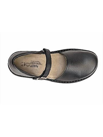 Naot Women's Catania Mary Jane Shoes in Black Soft Leather (view 2)
