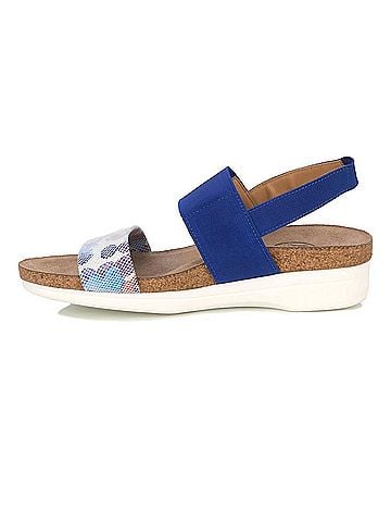 Drew Women's Maeve Sandals in Blue Combo (view 2)