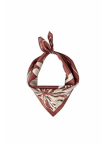 Brunello Cucinelli Women's Silk Scarf in Bordeaux (view 2)