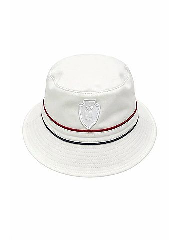 Brunello Cucinelli Cotton Piqué Bucket Hat in White (view 1)