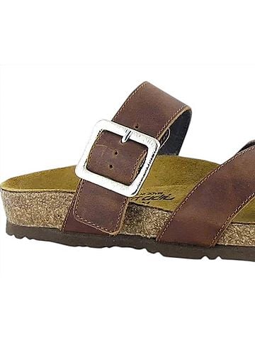 Naot Women's Latest Crisscross Straps Sandal in Saddle Brown Clay (view 2)