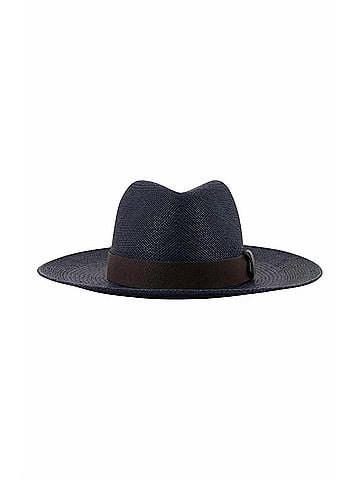 Brunello Cucinelli Women's Band Hat in Dark Navy Blu (view 1)
