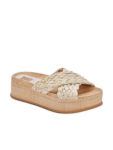 Dolce Vita Women's Wrenly Sandal in Light Natural Raffia (view 1)