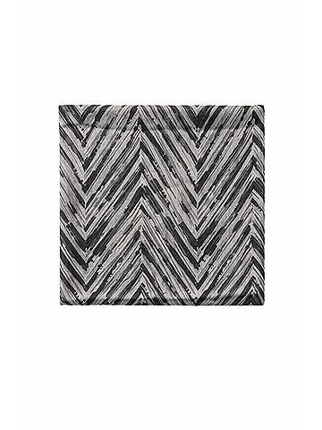 Brunello Cucinelli Women's Chevron Pattern Scarf in Black And White (view 1)