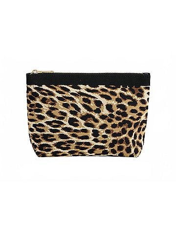 Shiraleah Women's Robbie Zip Pouch in Leopard (view 1)