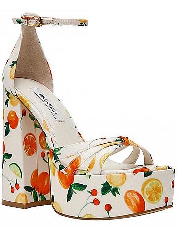 Steve Madden Women's Retro Fruit Heels in Multicolor (view 1)
