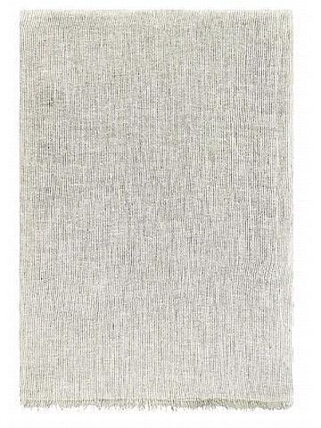 Brunello Cucinelli Women's Textured Scarf in Light Beige (view 2)