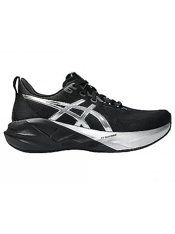 Asics Women'S Novablast 5 Running Shoes in Platinum/Black (view 1)