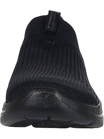 Skechers Women's Go Walk Arch Fit Sneakers in Black (view 2)