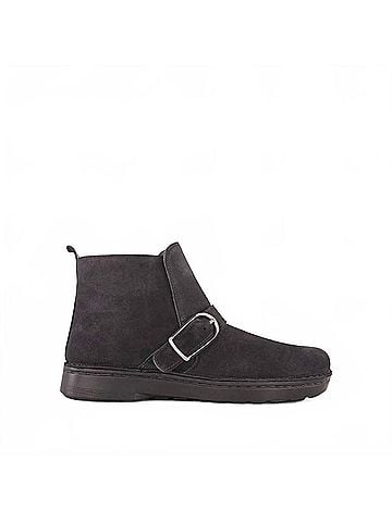 Naot Women's Kolmer Ankle Boot in Charcoal Suede (view 1)
