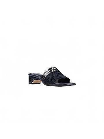 Donald J Pliner Women's Clodie Sandals in Navy Woven (view 1)