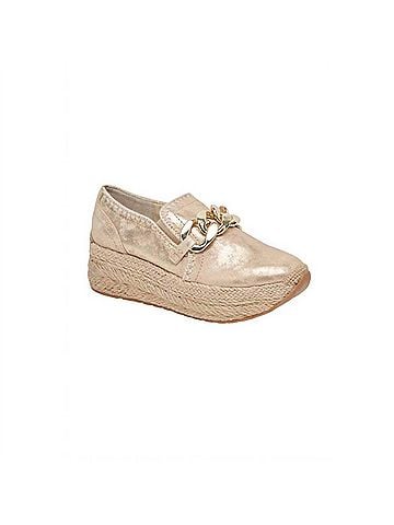 Dolce Vita Women's Jhenee Espadrille in Light Gold (view 1)