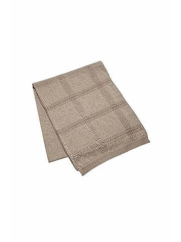 Brunello Cucinelli Women's Wool And Cashmere Blend Scarf in Beige (view 1)
