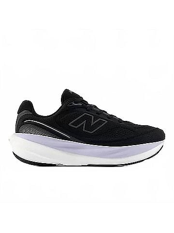 New Balance Women's 1080v15 Shoes in Black With Smoked Violet (view 1)
