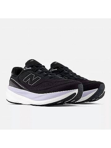 New Balance Women's 1080v15 Shoes in Black With Smoked Violet (view 2)