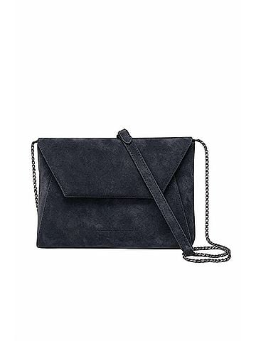 Brunello Cucinelli Women's Suede Envelope Chain Bag in Night Sky (view 1)