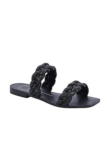 Dolce Vita Women's Indy Sandals in Black Rhinestone (view 1)