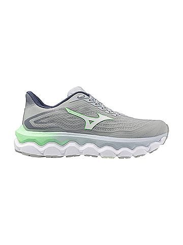 Mizuno Women's Wave Horizon 8 Shoe in Pearl Blue/White (view 1)