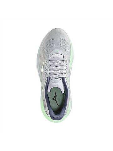 Mizuno Women's Wave Horizon 8 Shoe in Pearl Blue/White (view 2)